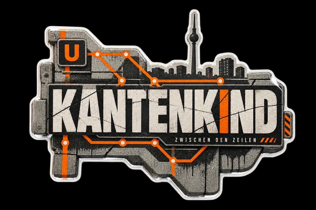 Sticker Set im Deutschrap-Stil von Kantenkind