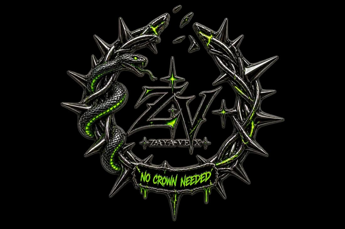 Logo Pin im Hip-Hop-Stil von Zaya Vex